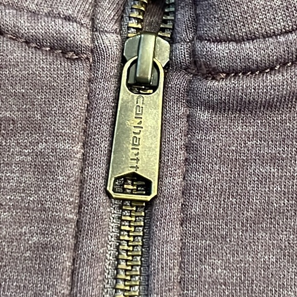 ⭐️ Carhartt Relaxed Fit Midweight Half-Zip Sweatshirt Small - Picture 7 of 8